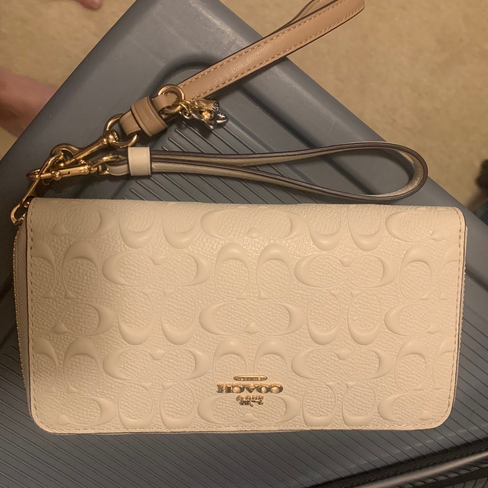 Coach wallet wristlet